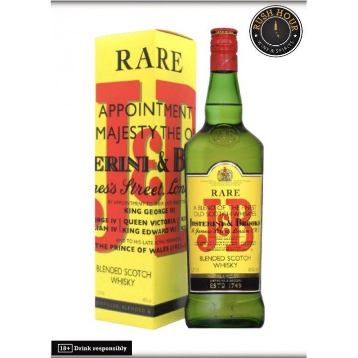 J&B Justerini & Brooks 1L | Lazada PH