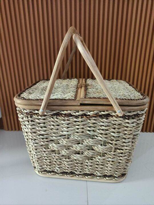 Rattan Picnic basket Lazada PH