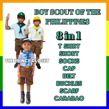 Kab Scout uniform 1 set (8 in 1)