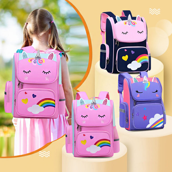 Kids Backpack Cartoon School Bag For Girls Primary Backpacks