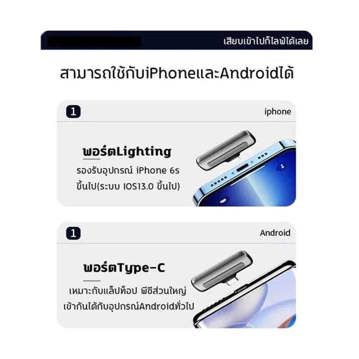 ประกัน-6-เดือน-ไมค์ไร้สาย-ไมโครโฟนไร้สาย-wireless-microphoneไมโครโฟนหนีบปกเสื้อไร้สาย-nbsp-ไมค์ไลฟ์สด-ไมค์อัดเสียง-mic-ทำคลิป-tiktok