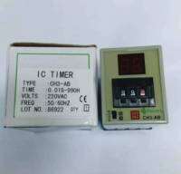 IC Timer​ Type-CH3-A8 TIME​ 0.01S-990H Volts​ 220Vac​ FREQ 50-60HZ​ LOT​NO​ 86922GTY  สินค้าพร้อมส่ง