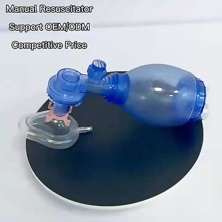 Manual Resuscitator Ambu Bag PVC Oxygen Tube First Aid Kit Simple