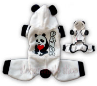 PANDA ชุดหมาสี่ขา แมว สัตว์เลี้ยง Dog Clothes Pet Dress Cat Costume Hoodie ใส่ประกวด ใส่เที่ยว ใส่นอน