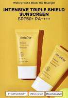 innisfree intensive triple-shield sunscreen spf50/pa+++ ขนาด 50ml.