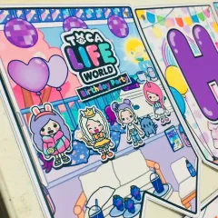 Free Teen Room 💙 Blue Purple 💜 Toca Life World Design Ideas