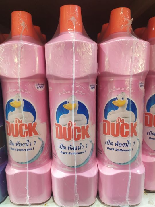 Duck  Pink Flaral-Toilet สำหรับ3แพ็คหรือ9ขวด