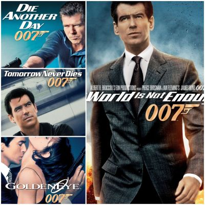 [DVD HD] พยัคฆ์ร้าย 007 เวอร์ชั่น เพียซ บรอสแนน ครบ 4 ภาค-4 แผ่น (มีพากย์ไทย/ซับไทย-เลือกดูได้)