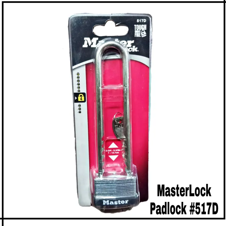 Master Lock Bicycle Padlock 517D (44mm) Lazada PH
