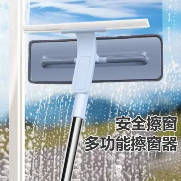 Double-sided Glass Wiper Household Window Wiper Cleaning Special High-rise  Double-sided Window Cleaning Tools Gap Brush