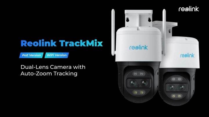 Reolink TrackMix WiFi 4K Dual-Lens PTZ Camera With Motion Tracking ...