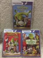 DVD SHREK 1,2,3 ดีวีดี เชร็ค ภาค 1,2,3 (Language Thai) (Action/Animation)(พากย์ไทย)