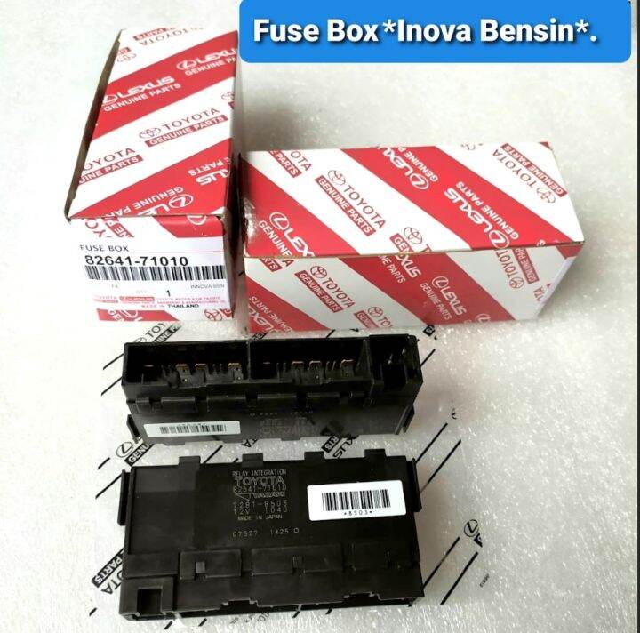 Fuse Box Boks Sekring Box Sekring Toyota Innova Bensin Original