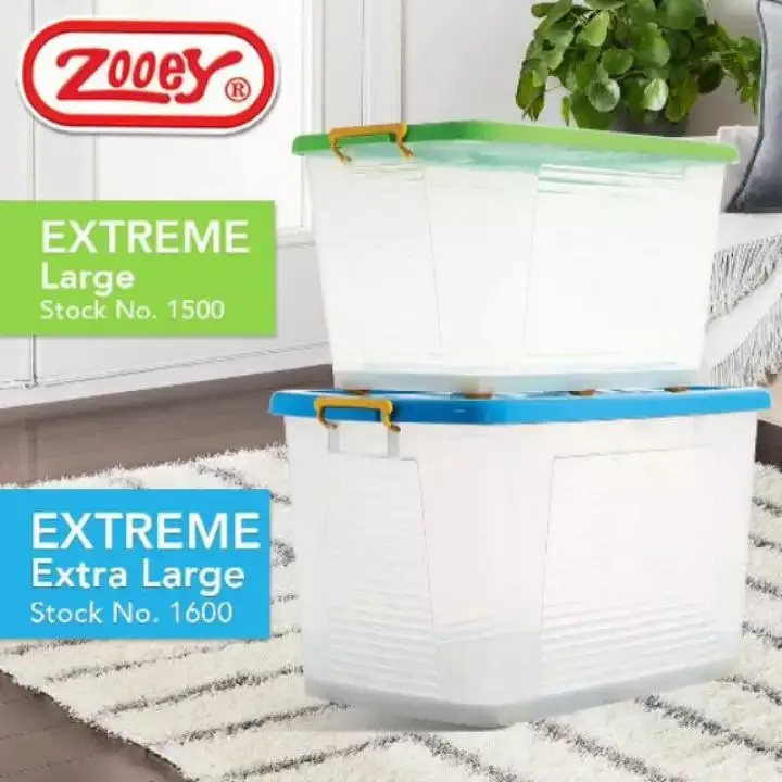 Zooey storage box Extreme Large and Extreme Extra large Lazada PH
