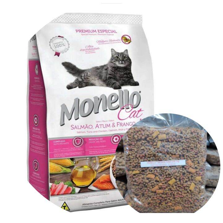 MONELLO CAT DRY FOOD 1kg REPACKED Lazada PH