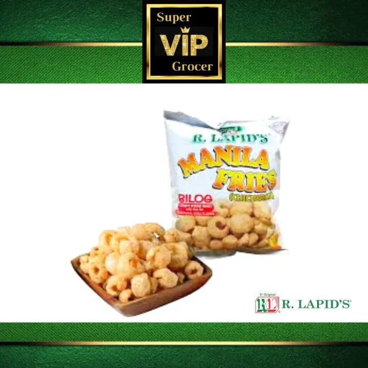 RL Lapid's Chicharon Bilog (Manila Fries) 90 Grams | Lazada PH