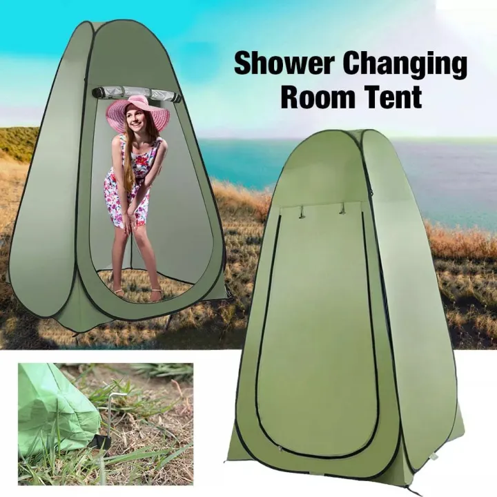 [Ready Stock+3 Day Delievy] Pop Up Privacy Shower Tent Umkleidezelt