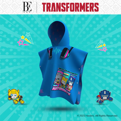 BE ผ้าเช็ดตัวซีรีส์ยี่ห้อ vandan Transformers ผ้าขนหนูแห้งเร็วผ้าคลุมเด็กออโต้ยูเนี่ยน2023สินค้าใหม่