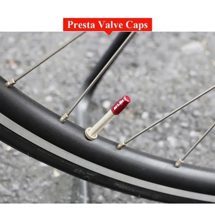 INSPEED Bike Aluminum Bicycle Tire Valve Cap Schrader Presta MTB Road
