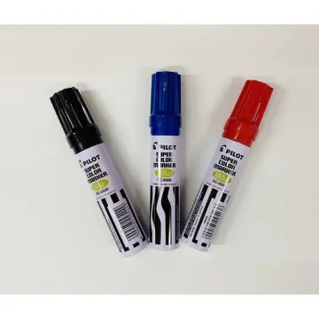 Industrial permanent white marker 1mm, 1pc