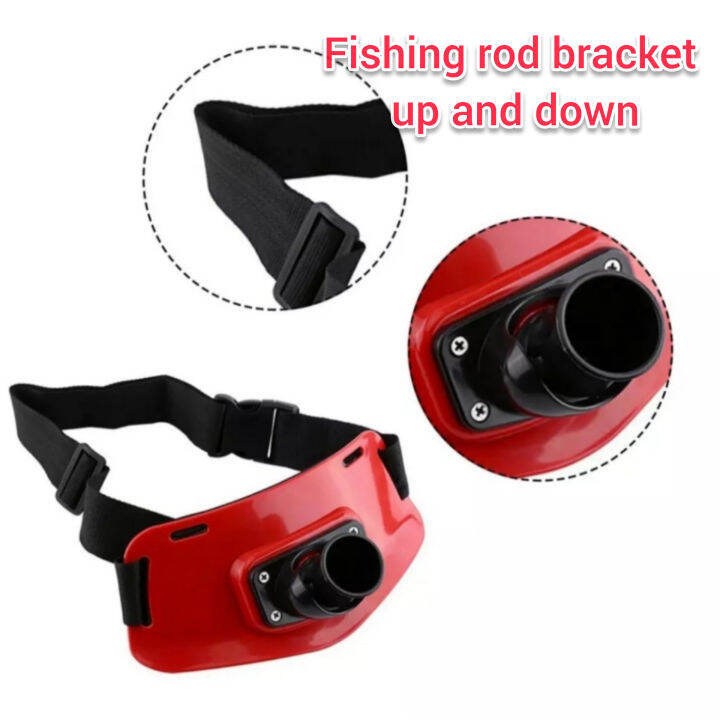 Fishing Rod Bracket Up and Down / Gimbal Mancing / Sabuk Penahan Joran ...
