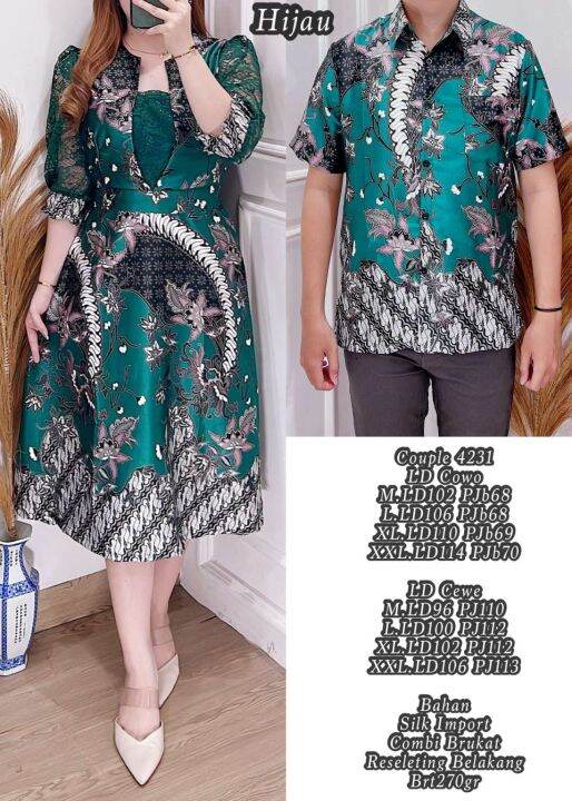 set couple 4231 terbaru super cantik baju couple pasangan remaja modern