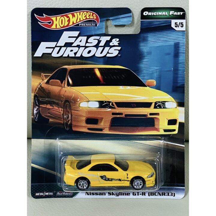 Hobby Store Xe Mô Hình Hot Wheels Premium Fast And Furious Nissan Skyline  R33 | Lazada.Vn