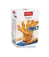 (Free shipping) Kambly Twist Butter 100 gm แคมบลีย์ ทวิสต์ บัตเตอร์ (พัฟฟ์รสเนย) 100 กรัม