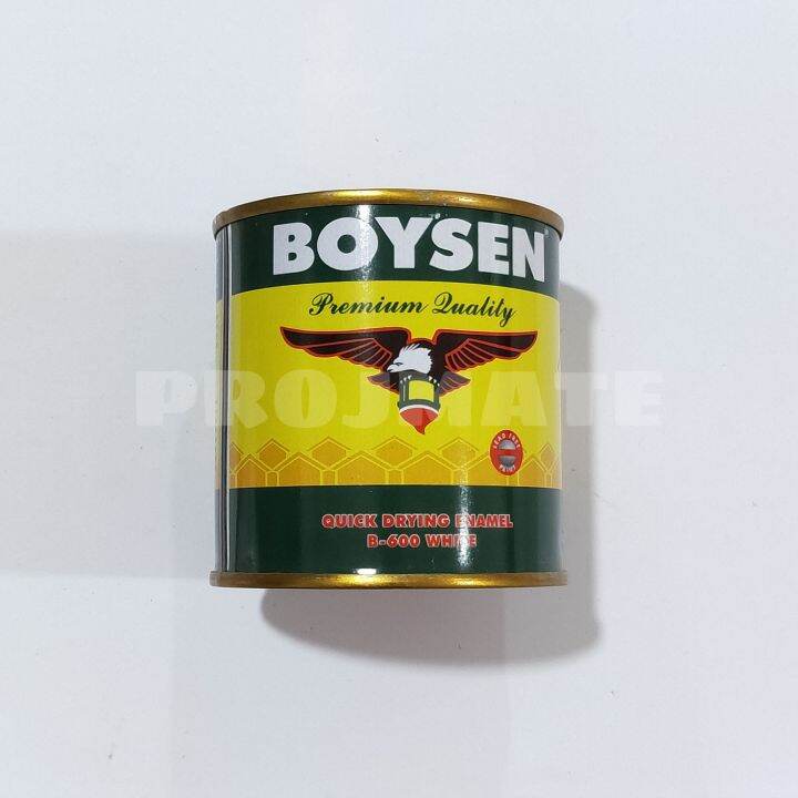 Boysen Quick Dry Enamel White Paint 1/4 Litter | Lazada PH