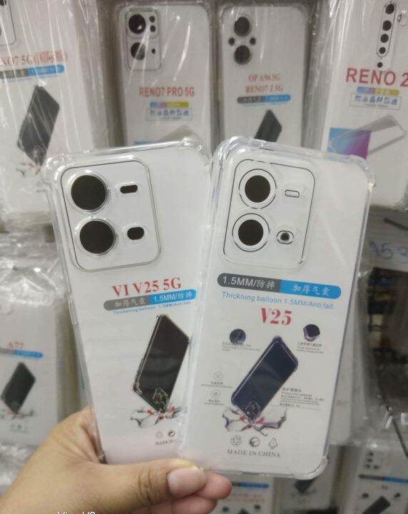 เคสโทรศัพท์กันกระแทกแบบใสของ-vivo-v25-amp-v25pro-มาใหม่