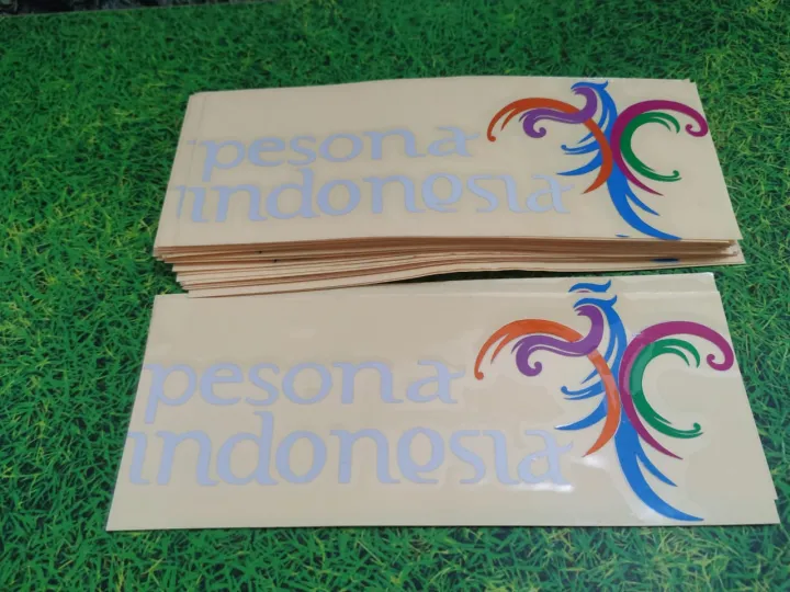 Stiker Logo Pesona Indonesia Lazada Indonesia