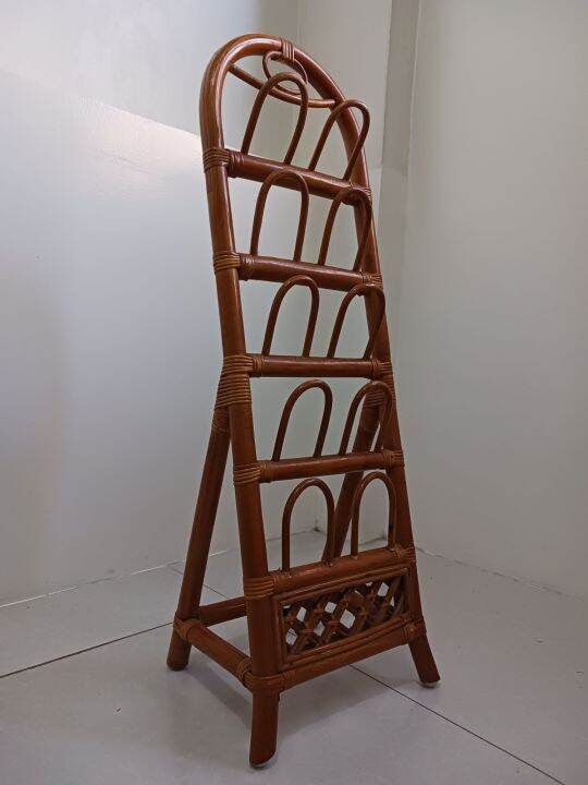 Affordable rattan shoe rack (Like New) Lazada PH