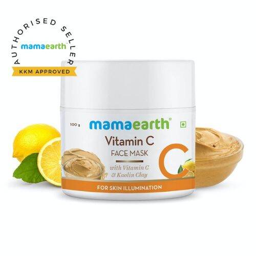 Mamaearth Vitamin C Face Mask With Vitamin C & Kaolin Clay for Skin