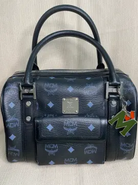 Authentic mcm discount bag black