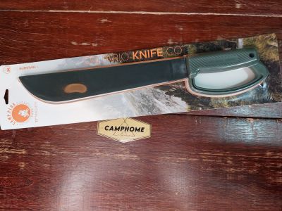 Ontario Camp Plus Machete -Made in USA และซองมีด