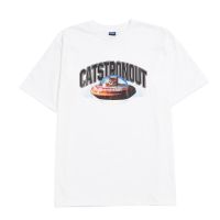 HOMEBOY เสื้อยืดผู้ชายลาย CATSTRONOUT