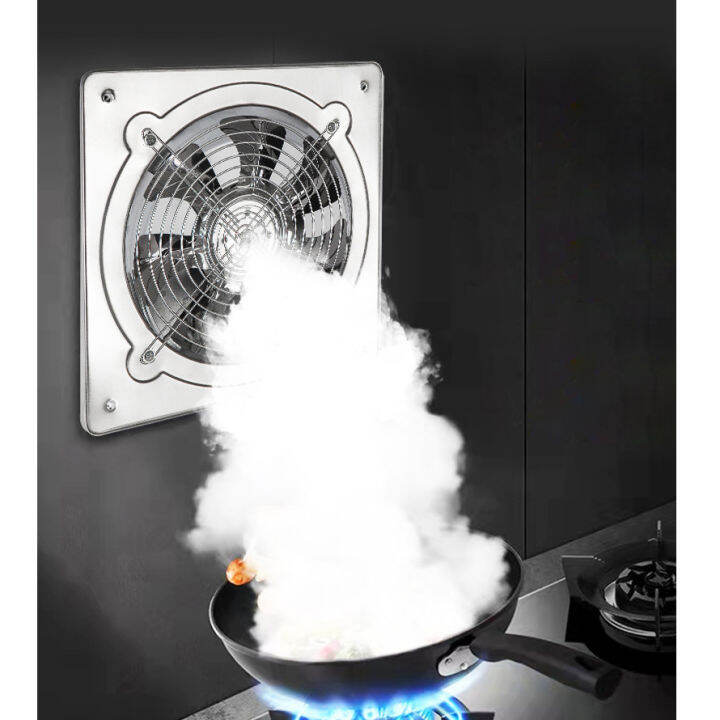 Stainless Steel Exhaust Fan Ventilation Fan 6/12 inch WallMounted