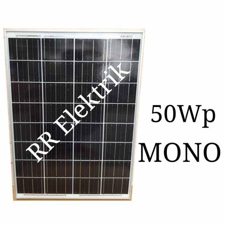 Solar Panel Solar Cell Panel Surya Sseries 50Wp Monocrystalline 50 Wp ...