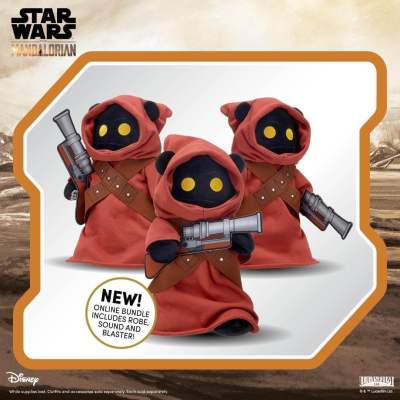 𝟮𝗻𝗱.(มือสอง)💥รุ่นหายาก💥 ตุ๊กตาหมี สตาร์วอ Star Wars Mandalorian Jawa 🌟บิ้วอะแบร์ Build A Bear Workshop🌟สภาพดีจากอเมริกา