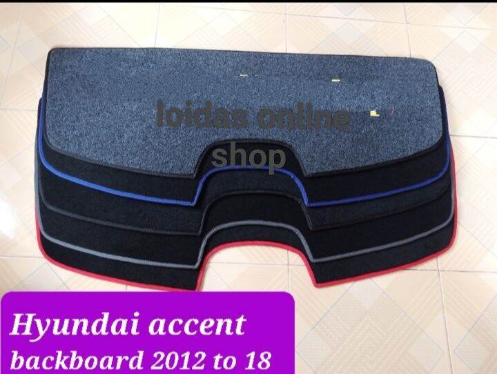 insulated backboard cover for accent gen 2 ,2012 to 18 Lazada PH