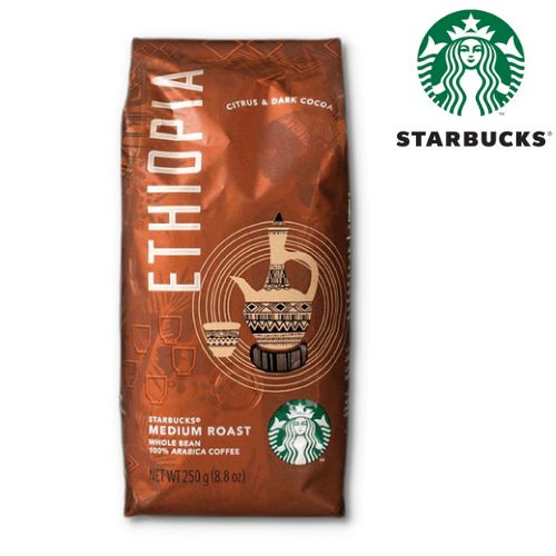 STARBUCKS ETHIOPIA whole beans Citrus & Dark cocoa 250g | Lazada PH