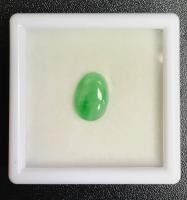 3.09 cts lucky หยกพม่าธรรมชาติแท้ 100% cabochon 3.09 cts lucky 100% natural Burmese Jade cabochon