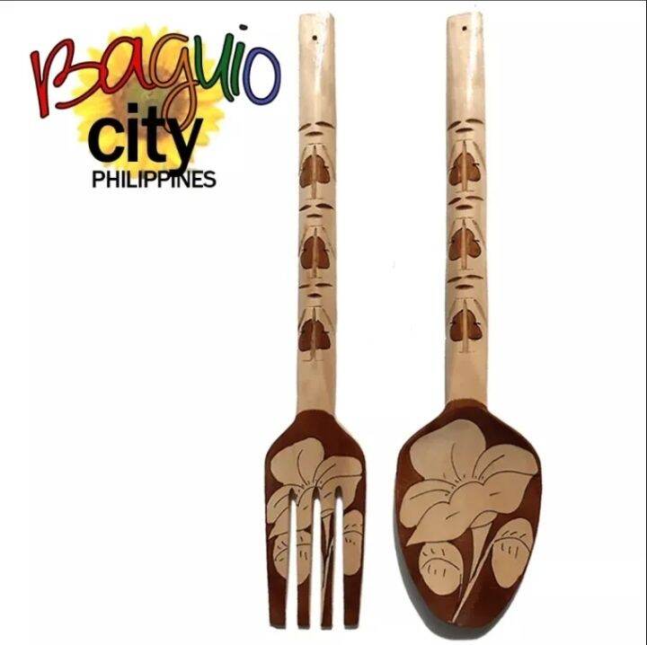 FILIPINO TRADITIONAL FORK AND SPOON WALL DECOR FROM BAGUIO CITY 25