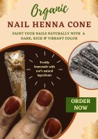 Nail henna cone