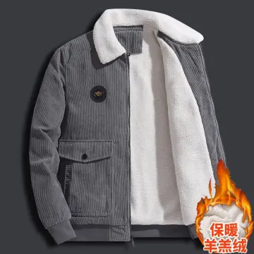 Corduroy jacket with hot sale wool collar