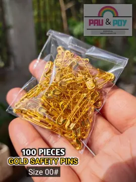 Shop Safety Pin Gold with great discounts and prices online - Feb