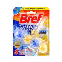 ก้อนทำความสะอาดสุขภัณฑ์ BREF 51g 4 ชิ้น ACTIVE LEMON