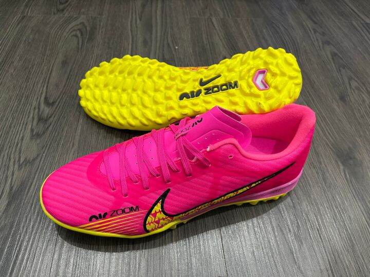 Giày Bóng Đá Sân Nhân Tạo Nike Mercurial Vapor 15 Academy Hồng Đỏ Tươi(Tặng  Kèm Tất) | Lazada.Vn
