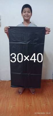 ถุงขยะดำขนาด30×40 แพ็ค5กิโล     อย่างหนา เหนียว  ไม่ขาดง่ายac Plasticbag