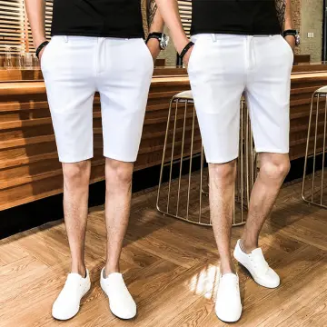 White shorts clearance male